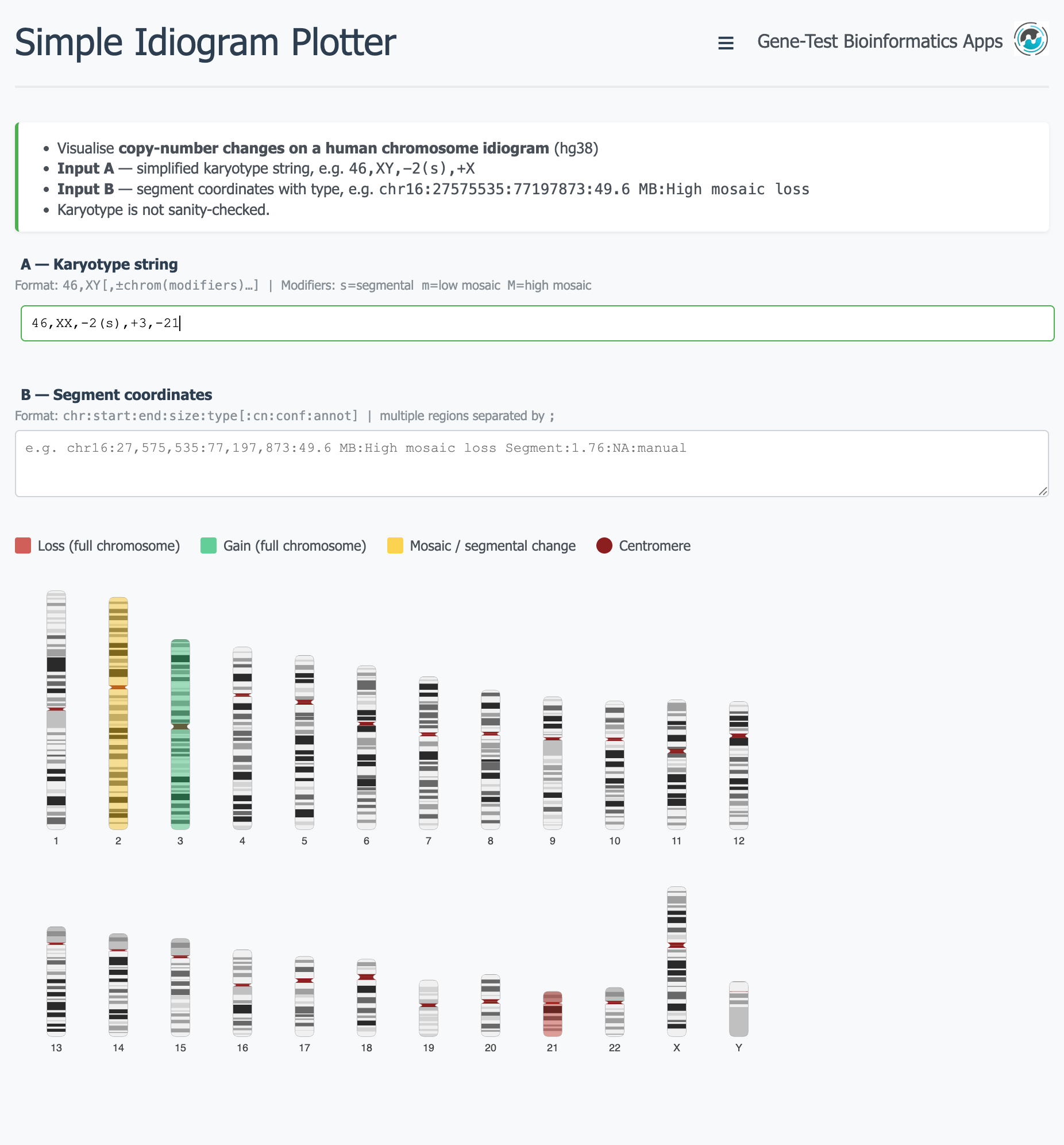 Idiogram Plotter — full view